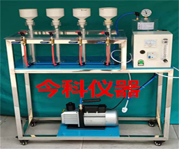 四組污泥比阻測定實驗裝置