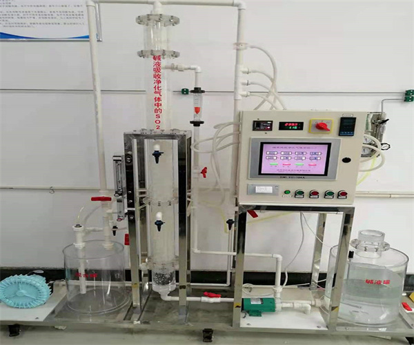 堿液吸收氣體中二氧化硫實驗裝置